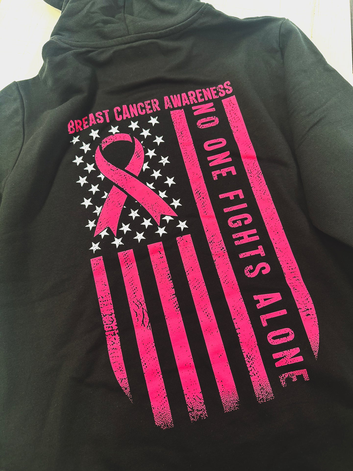 Structural Materials Breast Cancer Awareness Hooded Sweatshirt